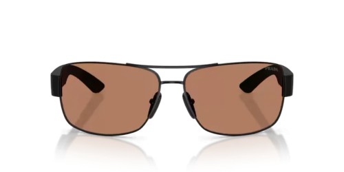 Prada Linea Rossa PS B52S - 1BO20D - 65 Lunettes de soleil Noir mat Irrégulier