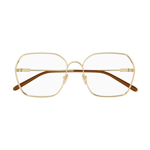 Chloé CH0208O - 005 - 58 Cadres optiques Or Angulaire