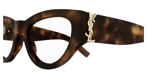 Saint Laurent SL M94 OPT - 002 - 53 Cadres optiques Havane Œil de chat