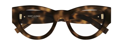 Saint Laurent SL M94 OPT - 002 - 53 Cadres optiques Havane Œil de chat