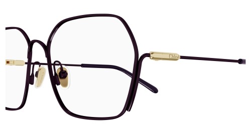 Chloé CH0208O - 003 - 55 Cadres optiques Violet Angulaire