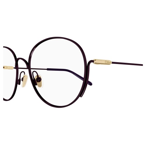 Chloé CH0209O - 007 - 57 Cadres optiques Purple Round