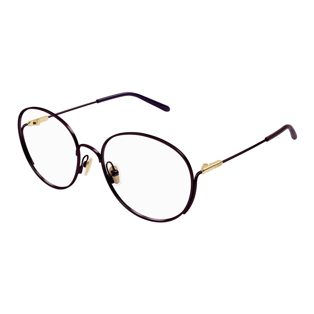 Chloé CH0209O - 007 - 57 Cadres optiques Purple Round