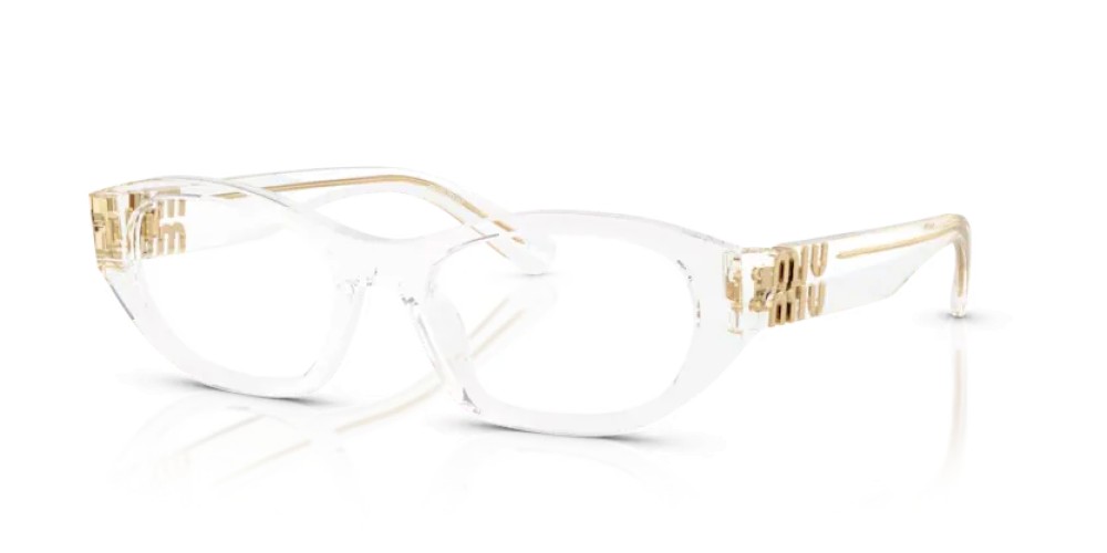 MIU MIU MU 03WV - 15Z1O1 - 53 Cadres optiques Translucide Irrégulier