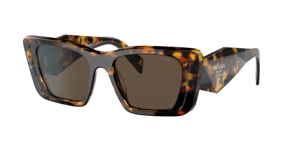 PRADA PR 08YS - 01V8C1 - 51 Lunettes de soleil Havane miel Papillon