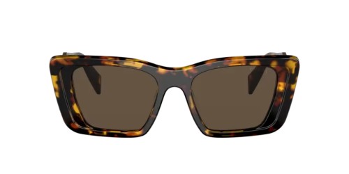 PRADA PR 08YS - 01V8C1 - 51 Lunettes de soleil Havane miel Papillon