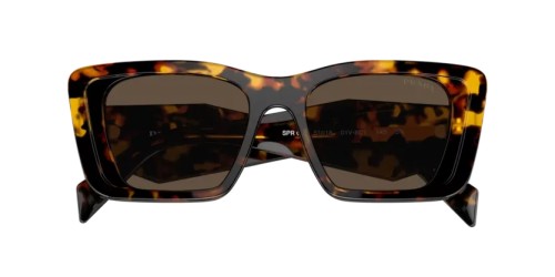 PRADA PR 08YS - 01V8C1 - 51 Lunettes de soleil Havane miel Papillon