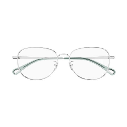 Chloé CH0213OA - 002 - 53 Cadres optiques Argent Coussin arrondi