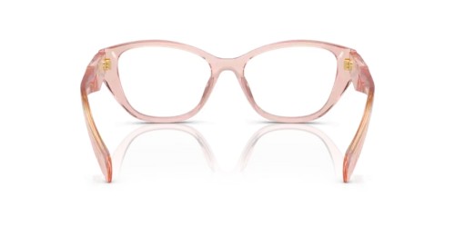 PRADA PR 21ZV - 19Q1O1 - 53 Cadres optiques Pêche transparent Irrégulier