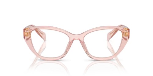 PRADA PR 21ZV - 19Q1O1 - 53 Cadres optiques Pêche transparent Irrégulier