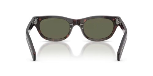 PRADA PR C09S - 17N03R - 51 - AVEC DES VERRES POLARISÉS Lunettes de soleil Havane Œil de chat