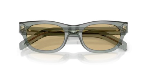 PRADA PR C09S - 21J70R - 51 Lunettes de soleil Brume translucide Œil de chat