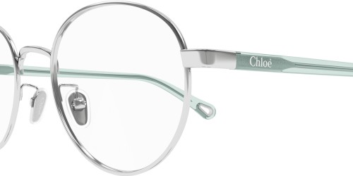 Chloé CH0216OA - 001 - 52 Cadres optiques Argent Coussin arrondi