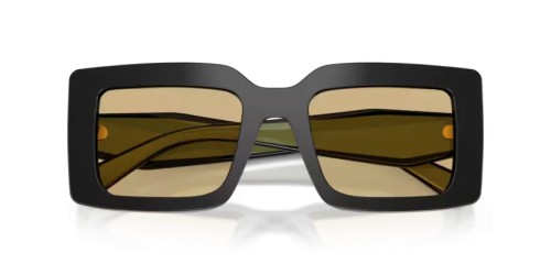 PRADA PR D01S - 03K10R - 52 Lunettes de soleil Noir Rectangle