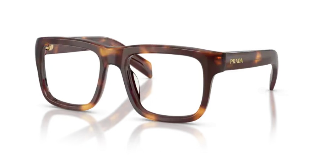 PRADA PR D02V - 15W1O1 - 54 Cadres optiques Havane Rectangle