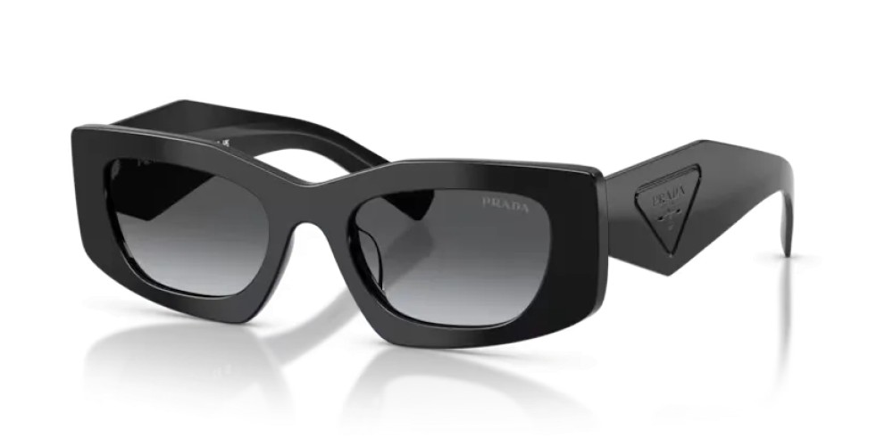 PRADA PR D03SD - 16K08Z - 51 Lunettes de soleil Noir Rectangle