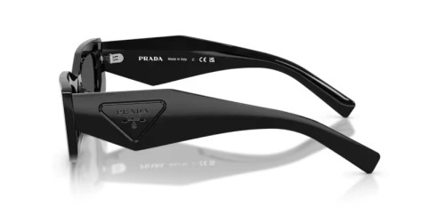 PRADA PR D03SD - 16K08Z - 51 Lunettes de soleil Noir Rectangle