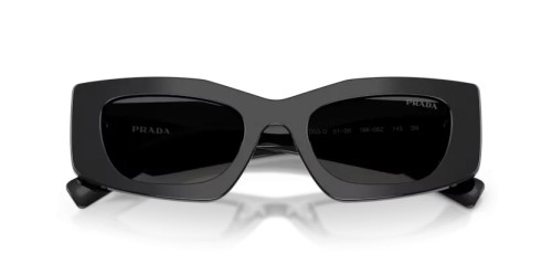 PRADA PR D03SD - 16K08Z - 51 Lunettes de soleil Noir Rectangle