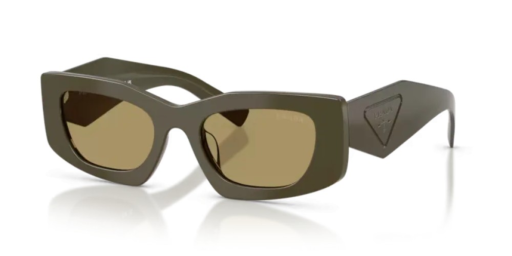 PRADA PR D03SD - 26J70G - 51 Lunettes de soleil Laurier Rectangle