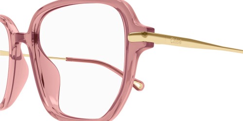 Chloé CH0218OA - 003 - 55 Cadres optiques Rose, Or Angulaire