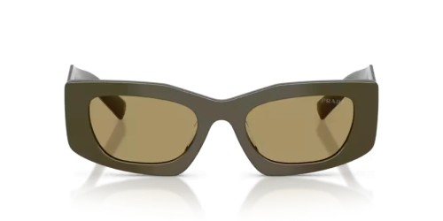 PRADA PR D03SD - 26J70G - 51 Lunettes de soleil Laurier Rectangle