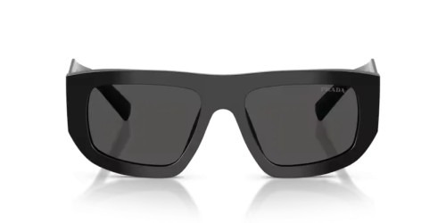 PRADA PR D04SU - 16K08Z - 53 Lunettes de soleil Noir Irrégulier