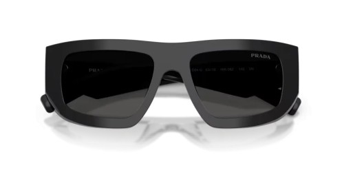 PRADA PR D04SU - 16K08Z - 53 Lunettes de soleil Noir Irrégulier