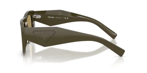 PRADA PR D04SU - 26J70G - 53 Lunettes de soleil Laurier Irrégulier