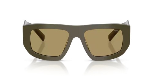 PRADA PR D04SU - 26J70G - 53 Lunettes de soleil Laurier Irrégulier