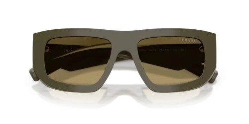PRADA PR D04SU - 26J70G - 53 Lunettes de soleil Laurier Irrégulier