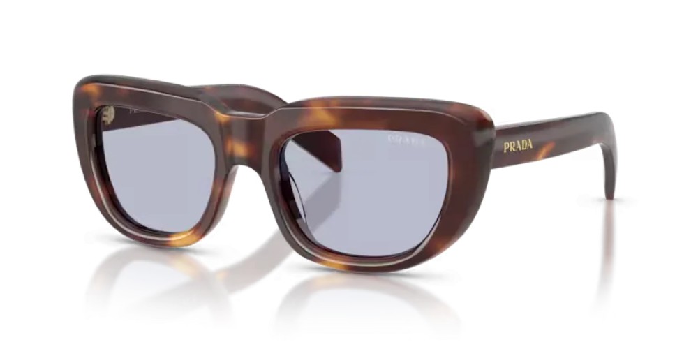 PRADA PR D07S - 15W30X - 53 Lunettes de soleil Écaille classique Rectangle