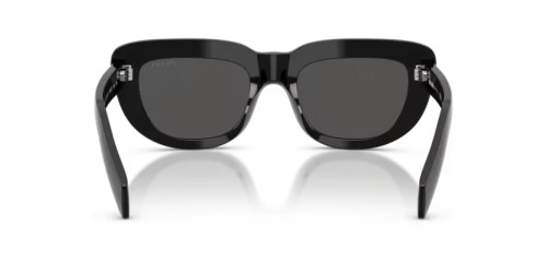 PRADA PR D07S - 16K08Z - 53 Lunettes de soleil Noir Rectangle