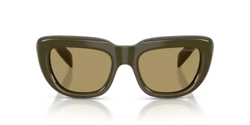 PRADA PR D07S - 26J70G - 53 Lunettes de soleil Laurier Rectangle
