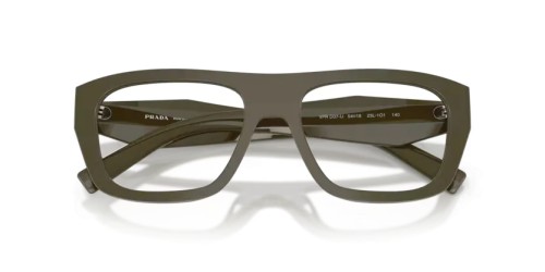 PRADA PR D07VU - 26J1O1 - 52 Cadres optiques Laurier Rectangle
