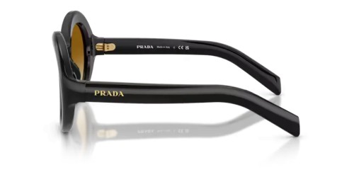 PRADA PR D08SU - 16K10X - 53 Lunettes de soleil Noir Rond