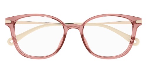 Chloé CH0219OA - 003 - 53 Cadres optiques Rose, Or Coussin arrondi