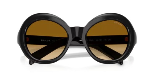 PRADA PR D08SU - 16K10X - 53 Lunettes de soleil Noir Rond