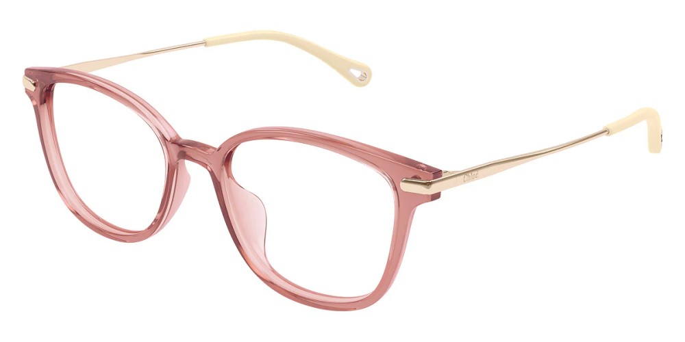 Chloé CH0219OA - 003 - 53 Cadres optiques Rose, Or Coussin arrondi