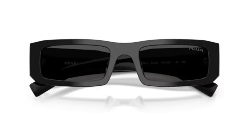 PRADA PR D09SD - 16K08Z - 54 Lunettes de soleil Noir Rectangle