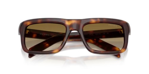 PRADA PR D11S - 15W20U - 54 Lunettes de soleil Écaille classique Rectangle