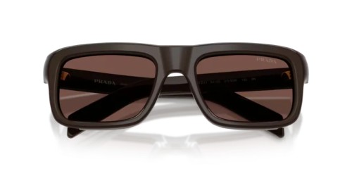 PRADA PR D11S - 27I90W - 54 Lunettes de soleil Cigare Rectangle