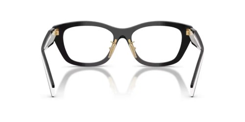 PRADA PR D11VD - 20G1O1 - 53 Cadres optiques Noir Irrégulier