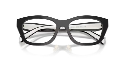 PRADA PR D11VD - 20G1O1 - 53 Cadres optiques Noir Irrégulier