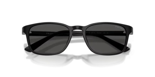 PRADA PR D13SU - 16K08Z - 52 Lunettes de soleil Noir Coussin