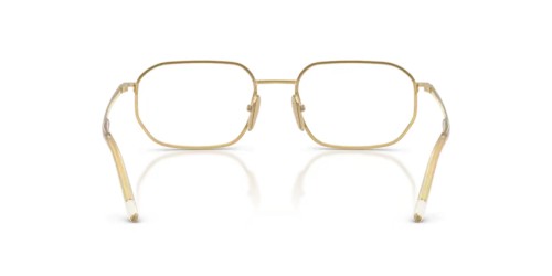 PRADA PR D51V - 5AK1O1 - 54 Cadres optiques Or Irrégulier