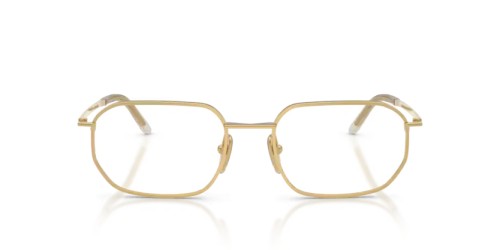 PRADA PR D51V - 5AK1O1 - 54 Cadres optiques Or Irrégulier