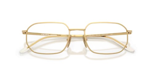 PRADA PR D51V - 5AK1O1 - 54 Cadres optiques Or Irrégulier