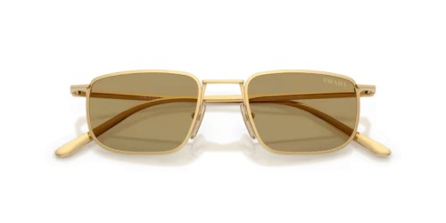 PRADA PR D52S - 5AK70G - 49 Lunettes de soleil Or Coussin