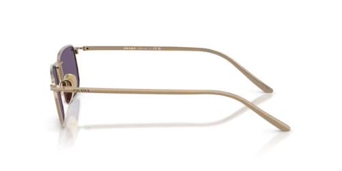 PRADA PR D52S - 7OE70W - 49 Lunettes de soleil Bronze Coussin