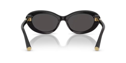 DOLCE & GABBANA DG4519 - 501/87 - 54 Lunettes de soleil Noir Ovale